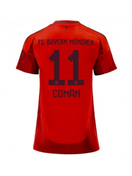 Bayern Munich Kingsley Coman #11 Heimtrikot für Frauen 2024-25 Kurzarm